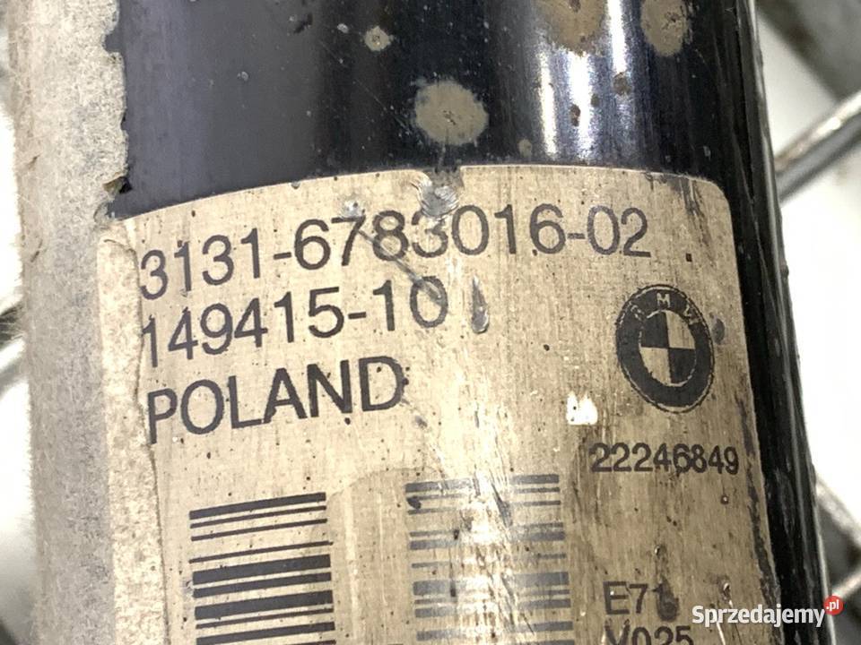 AMORTYZATOR PRAWY PRZÓD ZE SPRĘŻYNĄ BMW E71 30