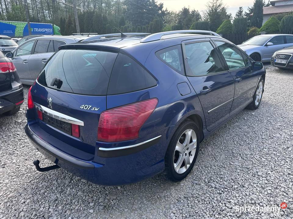 Peugeot 407 SW 2006 Automat VAT marża małopolskie Ładna