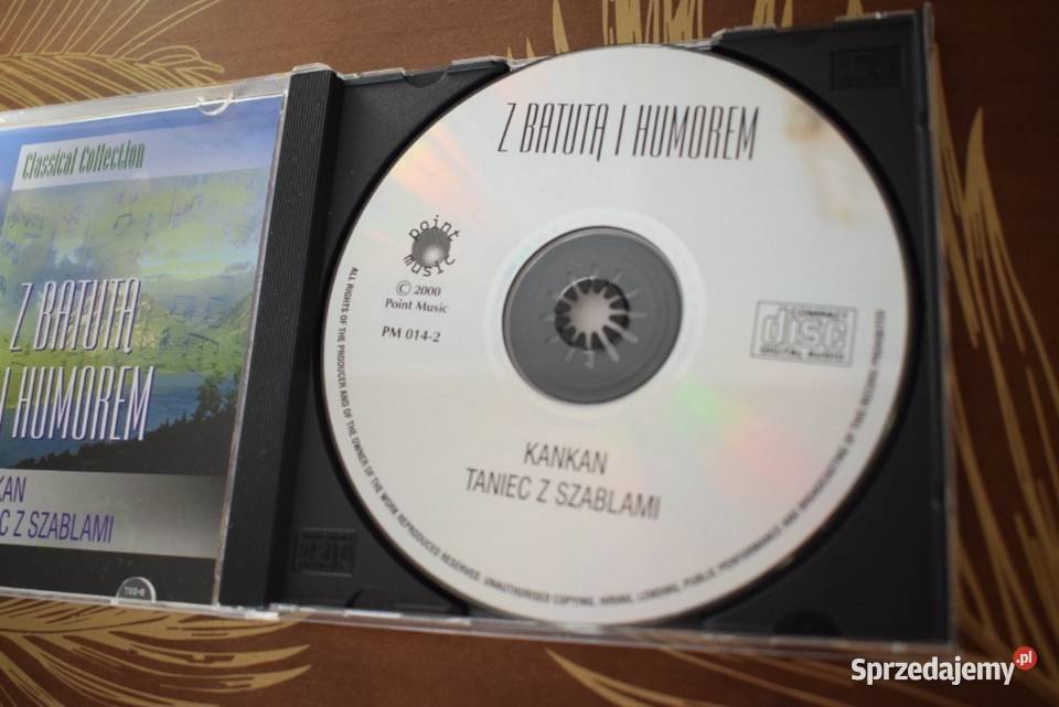 Z batutą i humorem Kankan taniec z szablami CD Chełmno