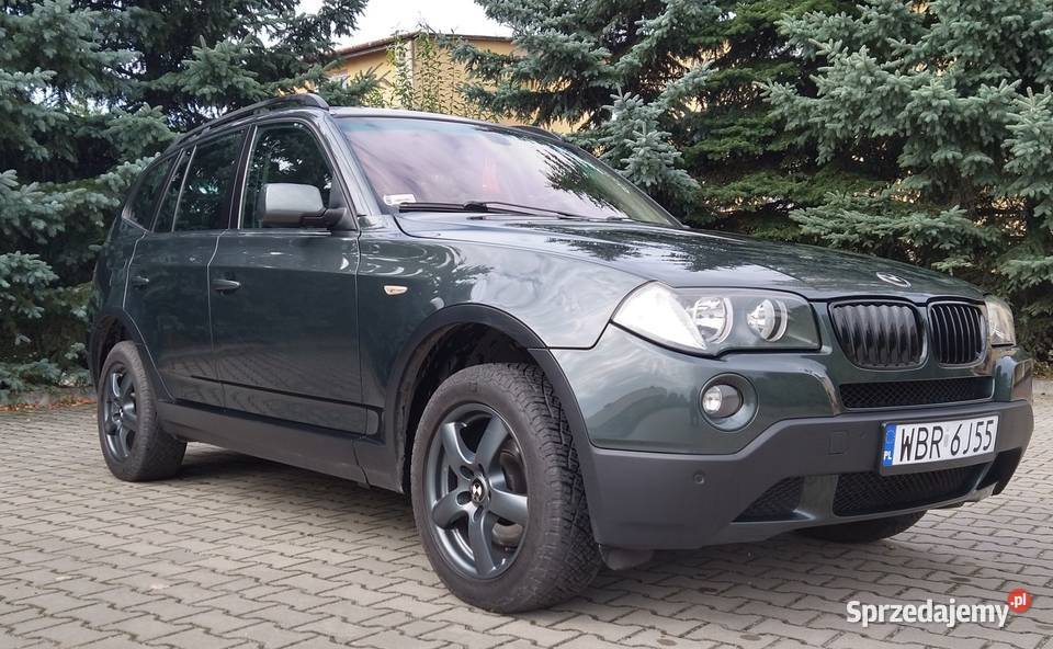BMW X3 e83 xdrive 20 d 150 kurtyny powietrzne Białobrzegi sprzedam