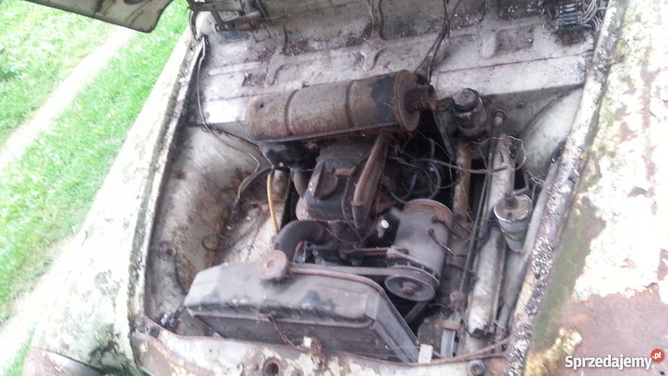 Skoda octavia super 1961 zabytek antyk warmińsko-mazurskie Biskupiec-Kolonia Druga