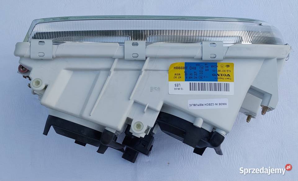 LAMPA REFLEKTOR LEWY PRZÓD VOLVO S40 V40 Mielęcin