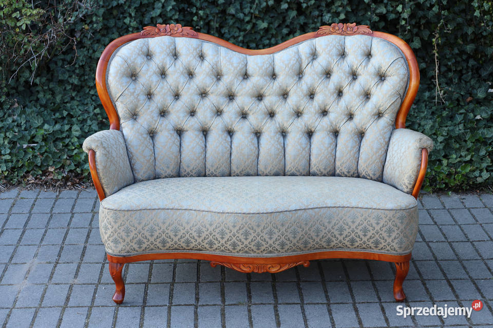 ARTexpert Zestaw sofa 2 fotele Ludwik berżera Dobrzany sprzedam
