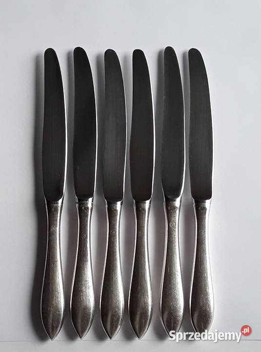 Noże obiadowe KSIĘSTWO WARSZAWSKIE Hefra śląskie Dąbrowa Górnicza