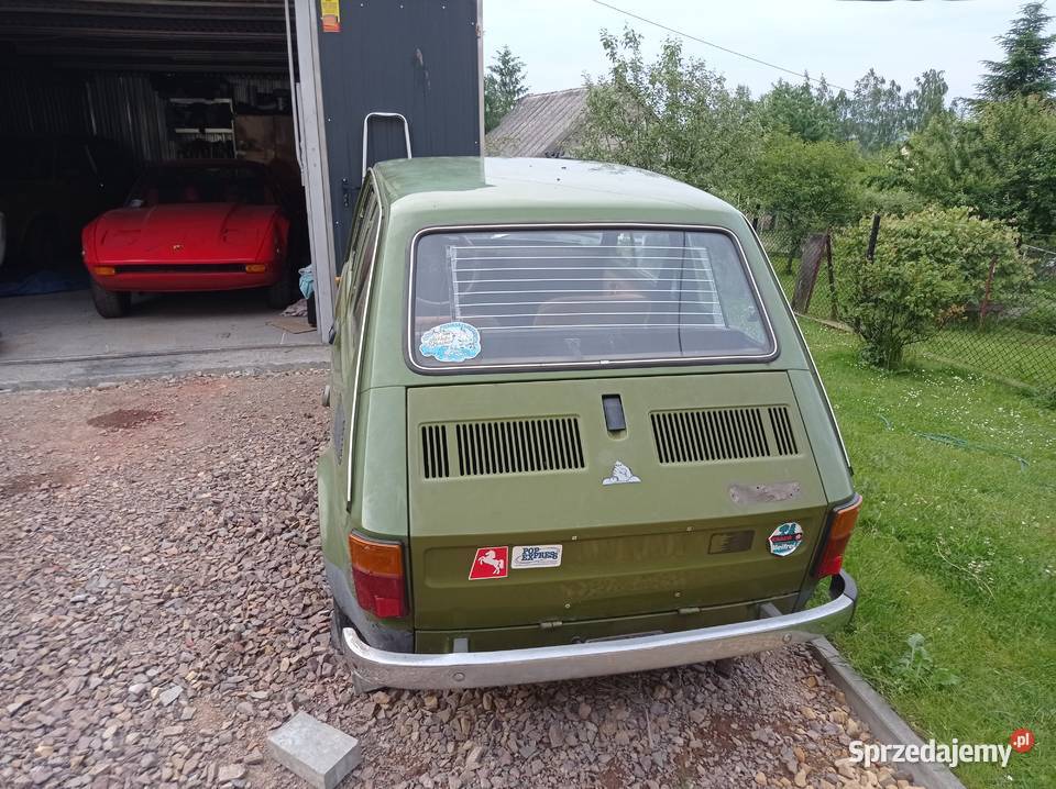 Fiat 126 I seria Bambino nieuszkodzony Tomice