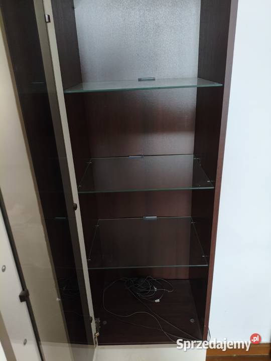 Witryna podświetlana szafa słupek półka pod sprzedam