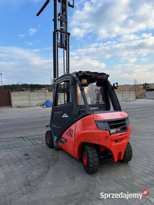 wózek widłowy LINDE H20D02600 EVO Triplex kabina