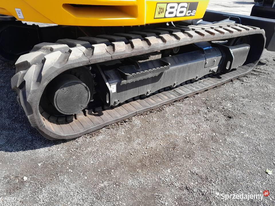 JCB 86C2 2021R KOPARKA 8 TON GĄSIENICOWA CAT Krotoszyn sprzedam