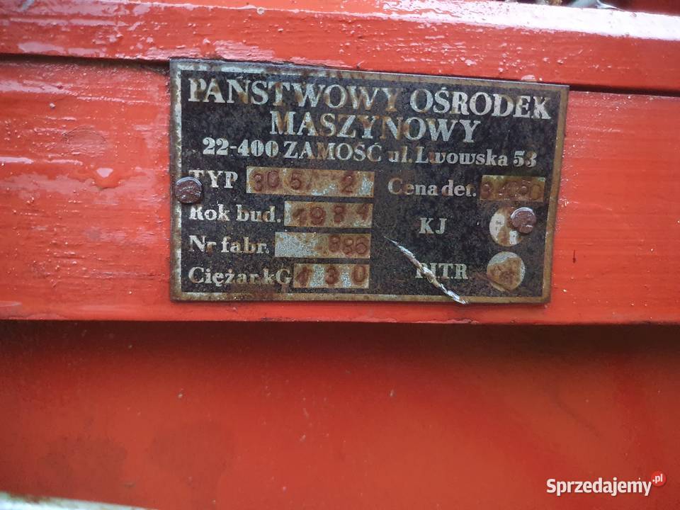 Młynek wialnia do zboża M3052 Metalowy z Janów Lubelski