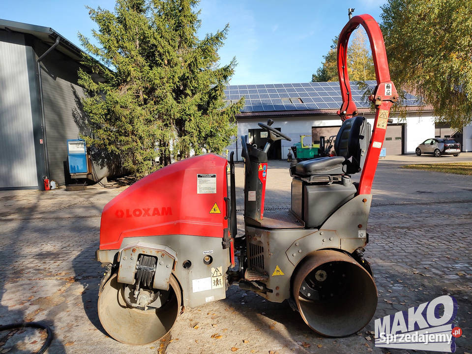 Walec dwubębnowy AMMANN ARX20 ARX26 HAMM Bomag nie Walce świętokrzyskie Ostrowiec Świętokrzyski