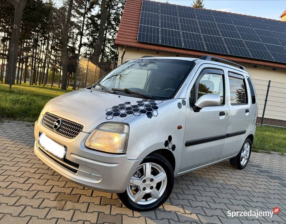 Miejski samochód Opel Agila 12i 75 wielkopolskie Ostrów Wielkopolski