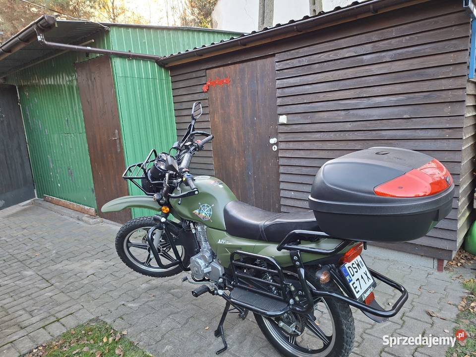 Motor ROMET ADV 125 dolnośląskie