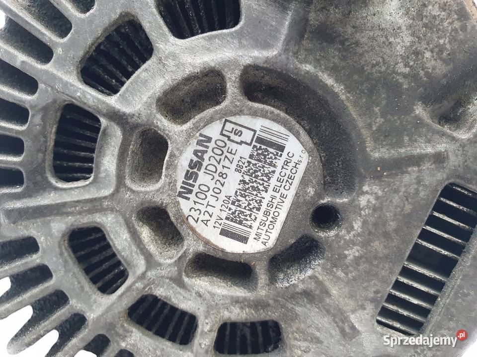 ALTERNATOR Nissan Qashqai J10 XTrail T31 20 16V