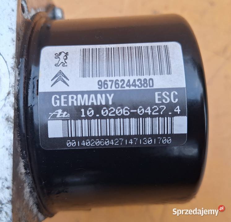 CITROEN PEUGEOT 207 ABS10096039273 28560060033 Układ hamulcowy Radom sprzedam