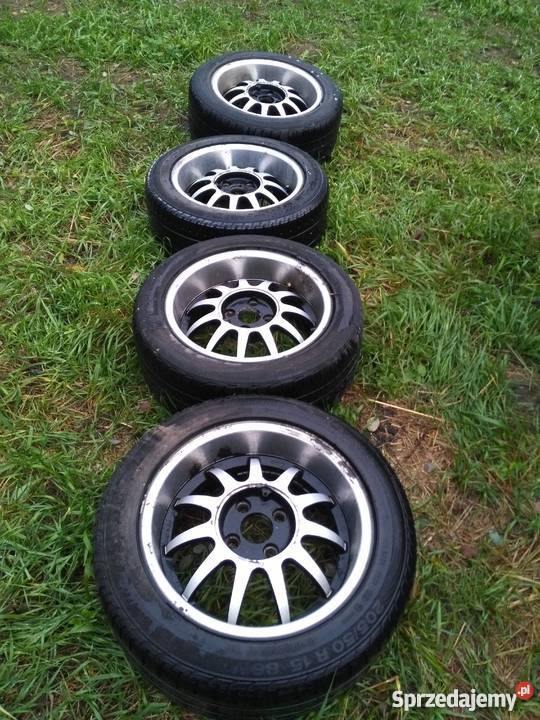 Alufelgi 15 4x100 szeroki rant Super wygląd Ostrzeszów
