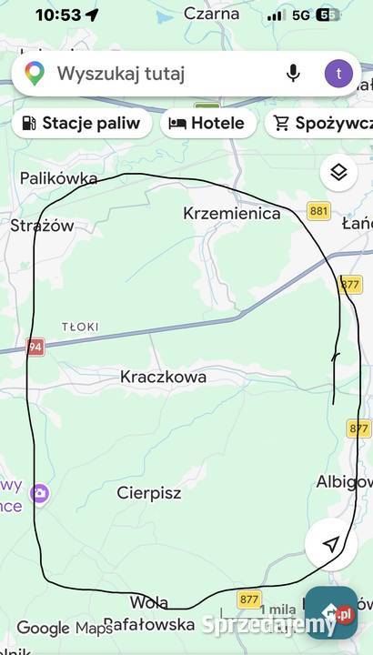 Piasek kopany Kraczkowa