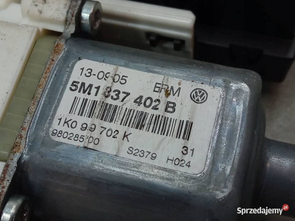 MECHANIZM SZYBY PRAWY PRZÓD PLUS 5M1837402B VW świętokrzyskie