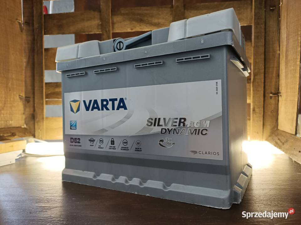 Akumulator VARTA Silver Dynamic AGM STARTSTOP Układ elektryczny Grudziądz