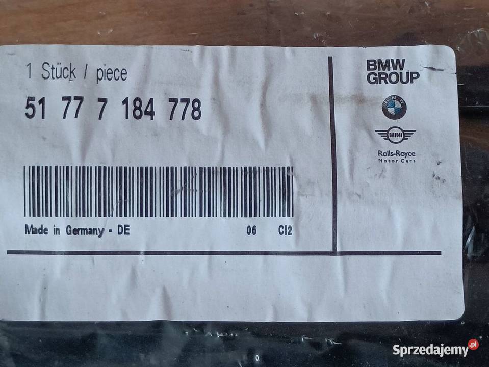 BMW F10 F10N F11 F11N LISTWA ŚLIZG MOCOWANIE wielkopolskie Pleszew