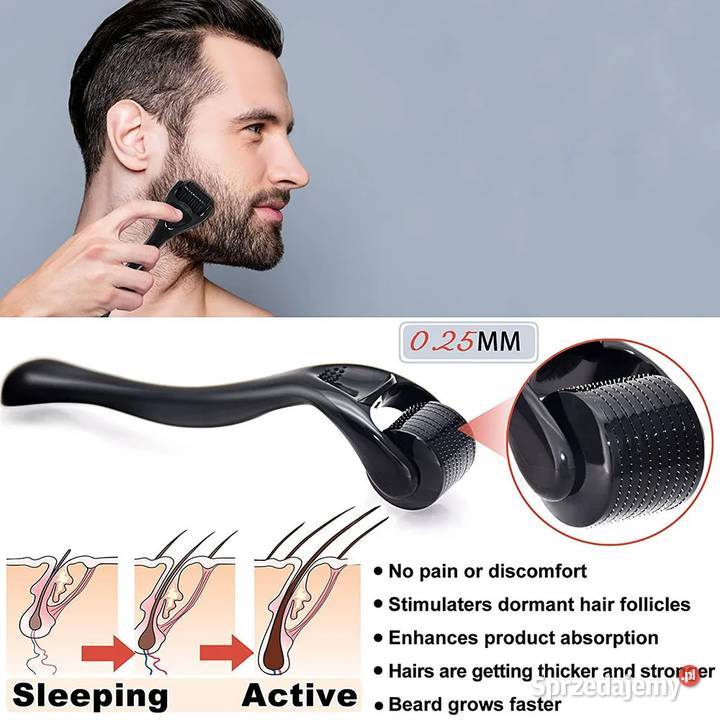 Zestaw na porost brody 5 sztuk Beard Care Pozostałe Płock