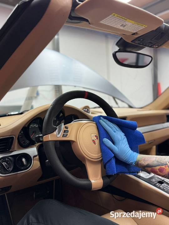 AUTO DETAILING IMPREGNACJA SKÓRY MYCIE Tychy usługa