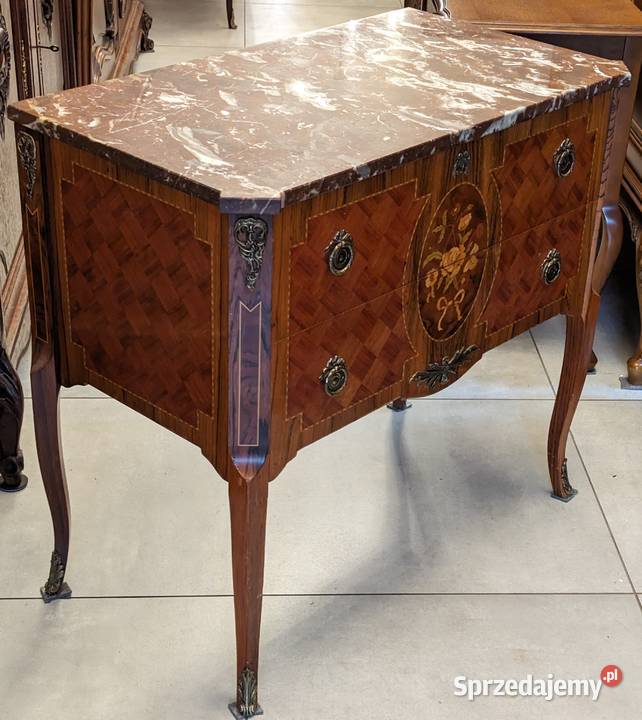 Piękna komoda intarsjowanasklep Dąbrowa Górnicza