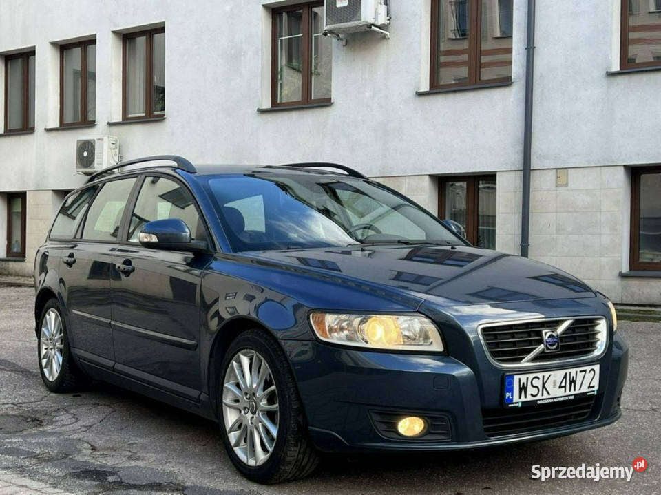 Volvo V50 16D Skóra Navi Alu17 ServiceNAP lakier metallic