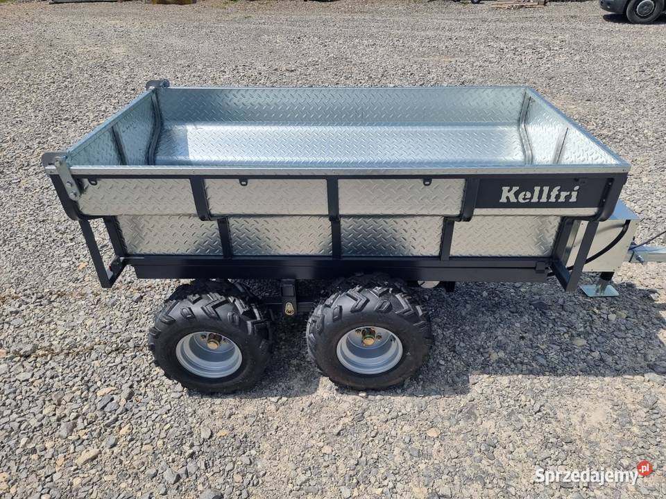Przyczepa Kellf ATV 1420 z zasilanym nieuszkodzony Gołaczewy sprzedam