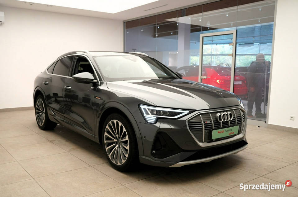 Audi etron Sportback 55 Quattro Sline Matrix LED Zarejestrowany w Polsce Kielce