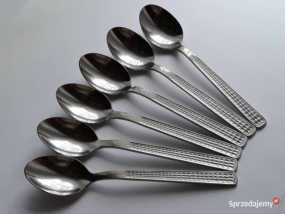 Łyżeczki do herbaty KROPECZKI kropki FNS Dąbrowa Górnicza