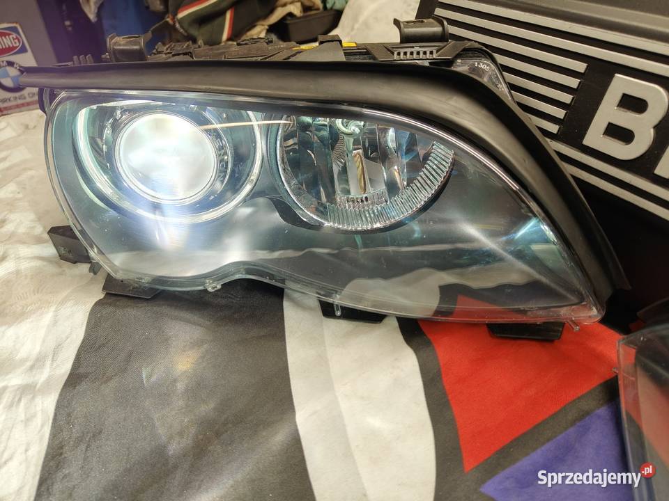 Bmw e46 lift lampy przednie bi Xenon oryginał osobowe Aleksandrów Łódzki