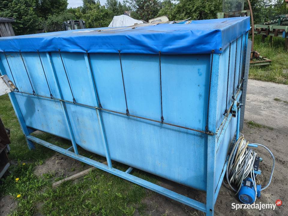 Zbiornik do trocin zrębki kosz zasypowy cyklon Śliwice