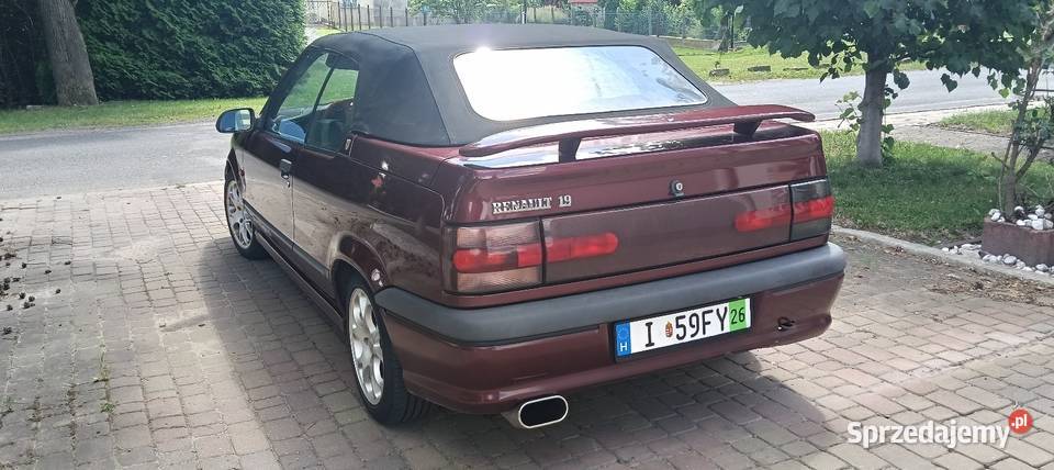 Renault 19 Cabrio Karmann Lubin sprzedam