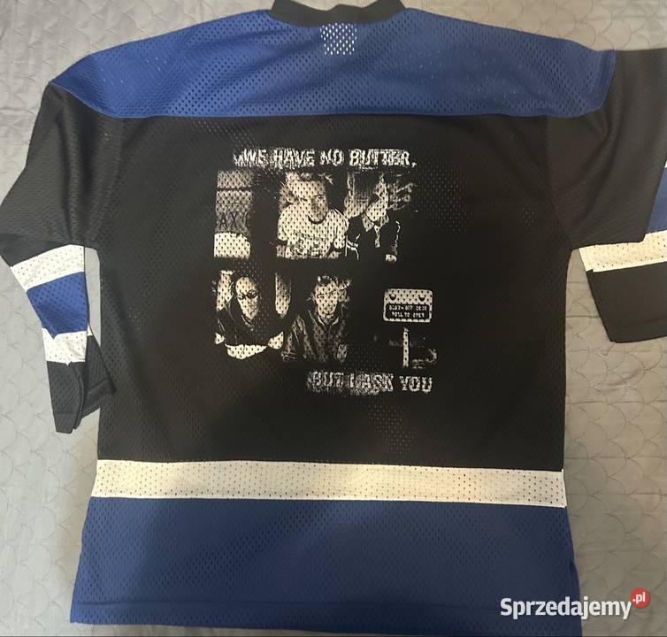 Koszulka z długim rękawem niebieski Odzież sportowa Odzież i bielizna męska mazowieckie