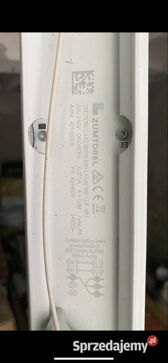 Lampa LED 8000840 L1500 WB LDE WH 220240 V Kliniska Wielkie