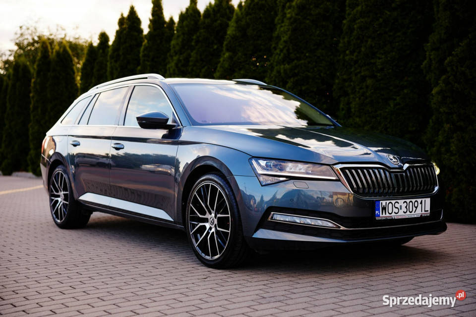 koda Superb 20 TSI190AsoSalon PolskaFV23 III immobilizer Rzekuń