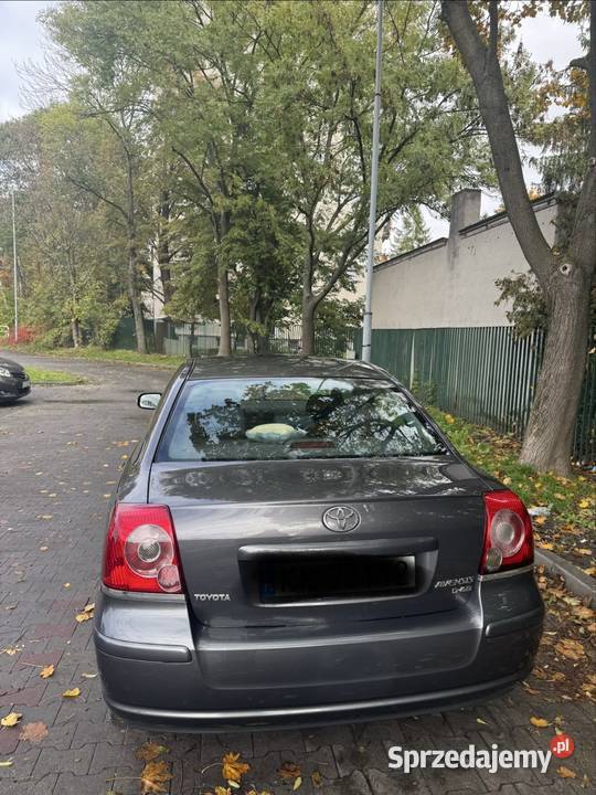 Toyota Avensis 20 D4D 126 2007 r 293 000 4/5 Kraków