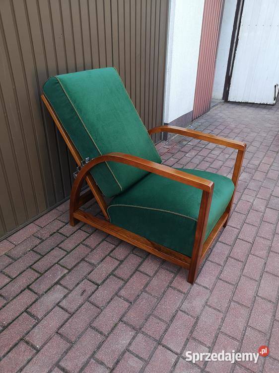 Fotel ARTDECO Orzech Unikat Stary Antyk Swarzędz