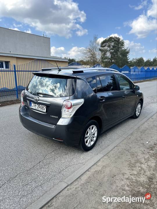 Toyota Verso 20 D4D 7osobowy podgrzewane fotele Toruń