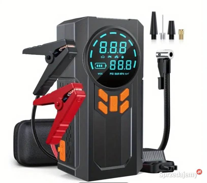 Urządzenie rozruchowe jump starter kompresor Warszawa