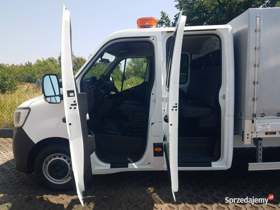Renault Master DOKA 7OSÓB PLANDEKA PAKA SKRZYNIA Poręba