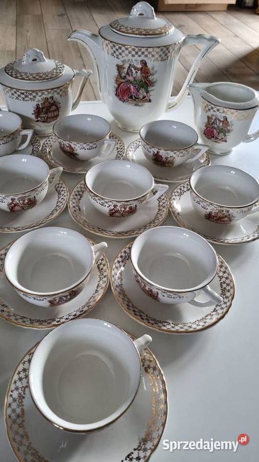 Serwis Francuski Do Kawy Moulin DES Loups wielkopolskie Wola Podłężna sprzedam