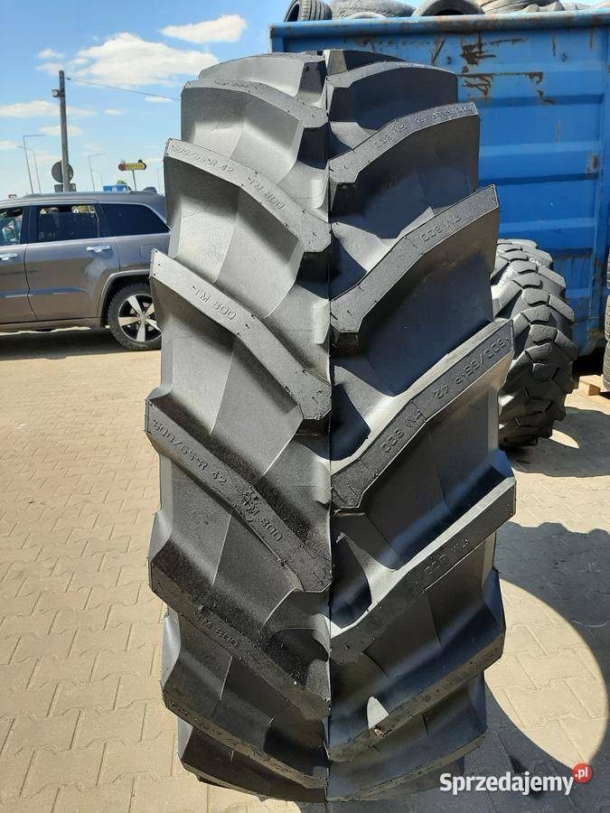 Opona używana rolnicza 60065R42 TRELLEBORG TM800 podlaskie Zaścianki sprzedam