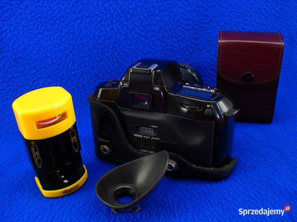 Aparat Nikon F 70 Panorama z obiekt Bielawa