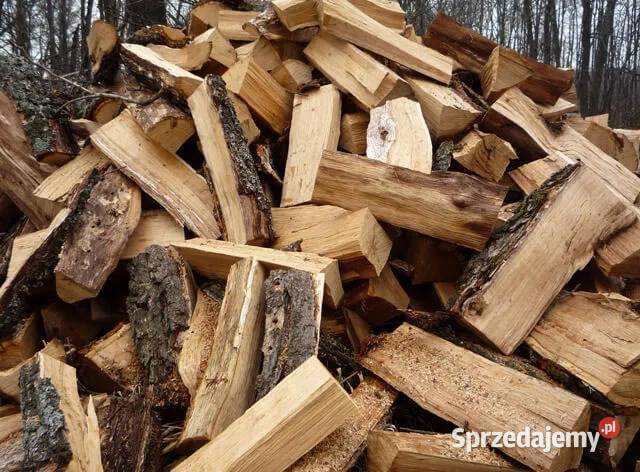 Drewno kominkowe opałowe transport Brzoza Dąb Opał Raciborów