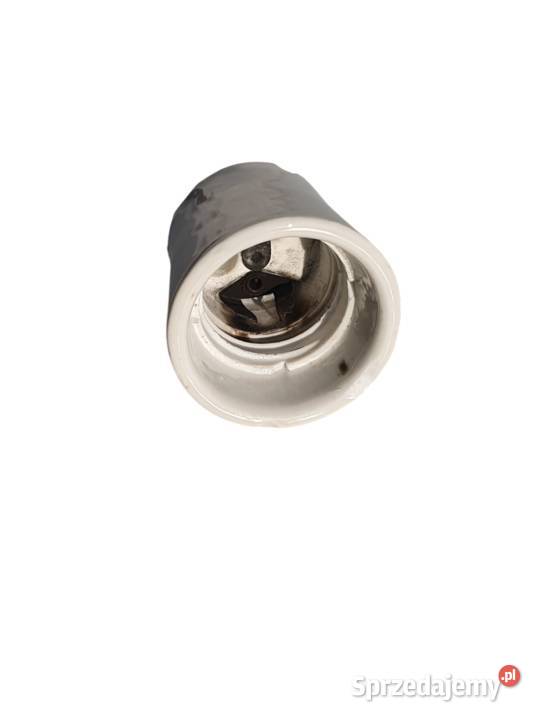 Stare porcelanowe gniazdo mocowania żarówki lat sprzedam