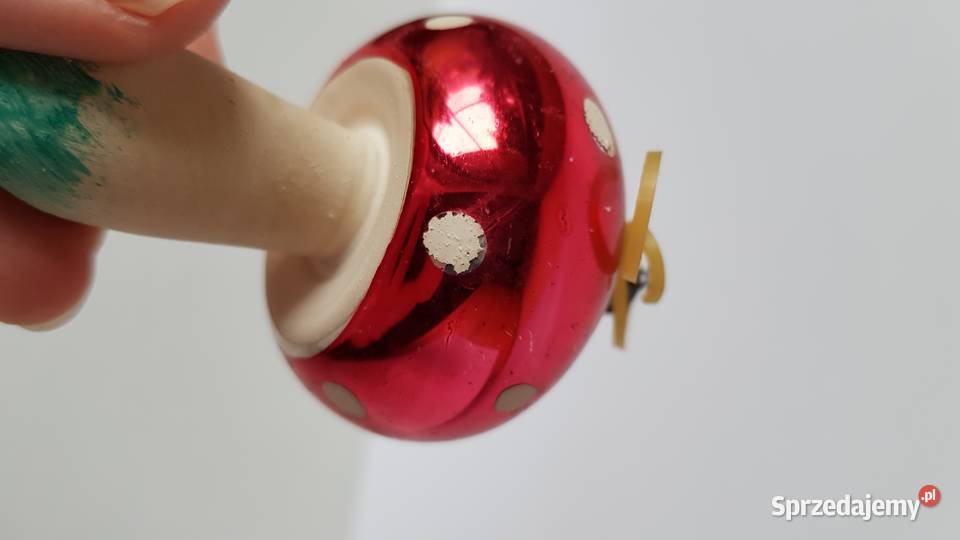 Szklane stare bombki choinkowe grzybki Pozostałe Dąbrowa Górnicza