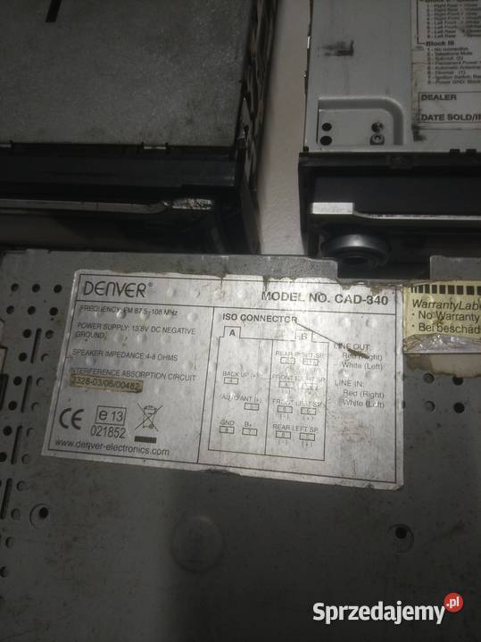 2 x Blaupunkt 1 x Denver odtwarzacze samochodowe Blaupunkt Lublin