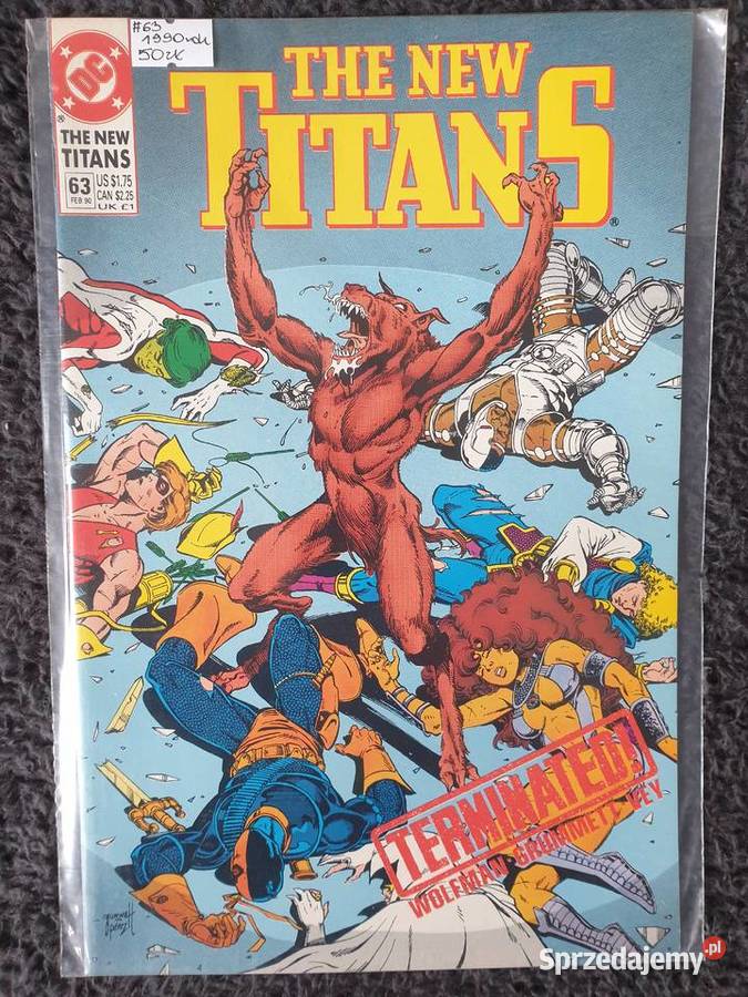 Titans zestaw 8 oryginalnych komiksów DC USA Gdynia