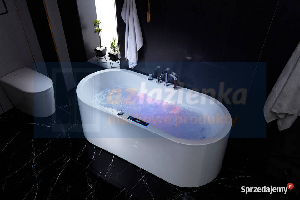 Wanna z hydromasażem LS4480 170cmx80cmx58